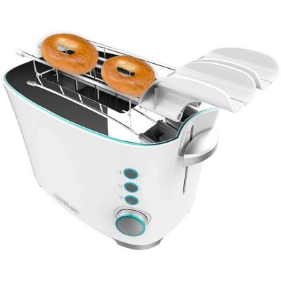 Cecotec Toast&Taste Double W Toaster 2 Plátky s Vytiahnutím Chleba a Rozmrazovaním - BIELY Cecotec Toast&Taste Double W Toaster 2 Plátky s Vytiahnutím Chleba a Rozmrazovaním - BIELY