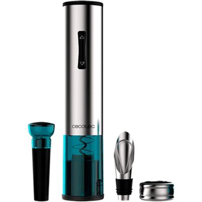 Apribottiglie elettrico Cecotec - Acciaio inossidabile, Blu, 8s Apribottiglie elettrico Cecotec - Acciaio inossidabile, Blu, 8s