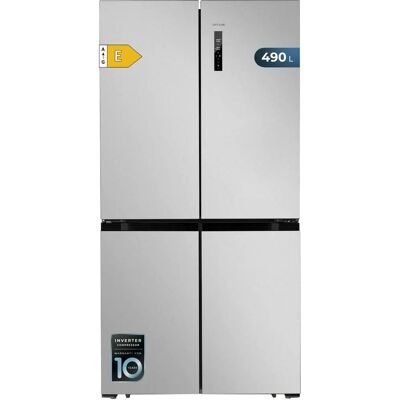 Cecotec Bolero CoolMarket 4D 490 Inox E Réfrigérateur - Publicité Cecotec Bolero CoolMarket 4D 490 Inox E Réfrigérateur - Publicité