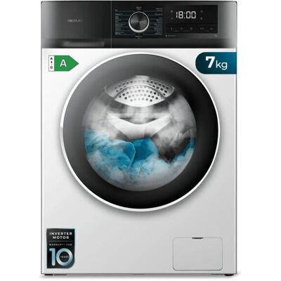 Cecotec Bolero DressCode 7500 Inverter A 7kg Lave-linge - Publicité Cecotec Bolero DressCode 7500 Inverter A 7kg Lave-linge - Publicité
