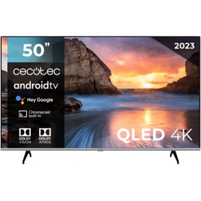 Cecotec VQU10050 50" 4K Ultra HD Smart TV - Android, HDR, QLED Cecotec VQU10050 50" 4K Ultra HD Smart TV - Android, HDR, QLED