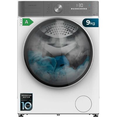 Cecotec Lave-linge 9Kg Chargement Frontal Bolero DressCode 9800 Inverter A 2000W - Publicité Cecotec Lave-linge 9Kg Chargement Frontal Bolero DressCode 9800 Inverter A 2000W - Publicité