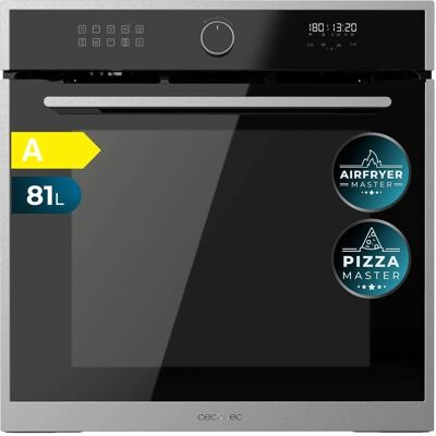 Cecotec Ofen - 81L, 11 Funktionen, Airfryer, Pizza, Dampf - Ofen Cecotec Ofen - 81L, 11 Funktionen, Airfryer, Pizza, Dampf - Ofen