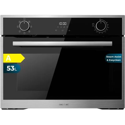 CECOTEC M224500 Backofen - 53L, 7 Funktionen, Grill, Dampf, EasyClean CECOTEC M224500 Backofen - 53L, 7 Funktionen, Grill, Dampf, EasyClean