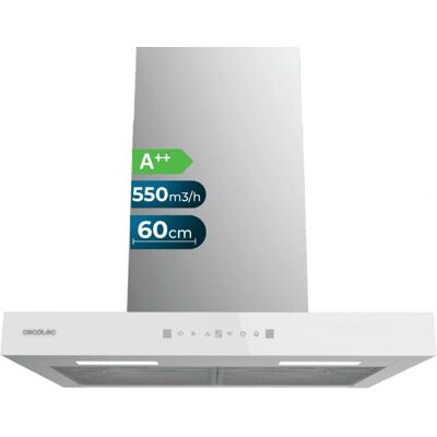 Cecotec Bolero Flux TT 605500 - Vit - Köksfläkt Cecotec Bolero Flux TT 605500 - Vit - Köksfläkt