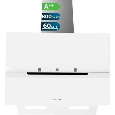 CECOTEC Bolero Flux DT 608010 Ventkåpa - Vit, 59,4cm, A++ CECOTEC Bolero Flux DT 608010 Ventkåpa - Vit, 59,4cm, A++