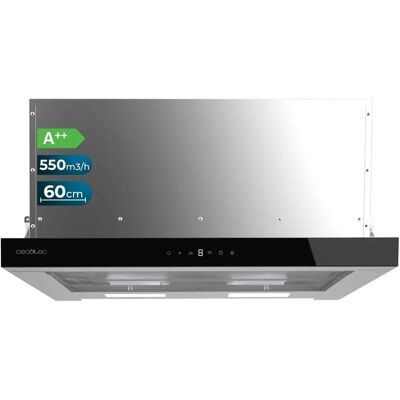 Cecotec Bolero Telescopic Cooker Hood - 60cm, Black, A++ Cecotec Bolero Telescopic Cooker Hood - 60cm, Black, A++