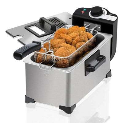 Cecotec CleanFry 3 L - Inox - Publicité Cecotec CleanFry 3 L - Inox - Publicité
