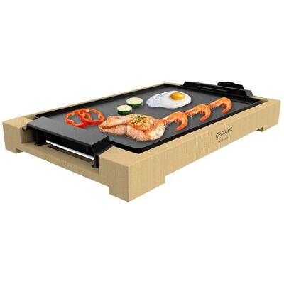 Cecotec - Bamboe Elektrische Grillplaat Tasty&Grill 2000 Cecotec - Bamboe Elektrische Grillplaat Tasty&Grill 2000