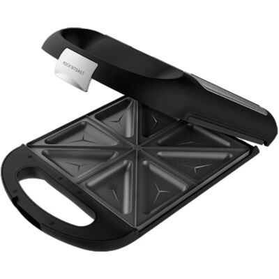 Cecotec Rock'nToast Family - Schwarz, Silber - Sandwichmaker Cecotec Rock'nToast Family - Schwarz, Silber - Sandwichmaker
