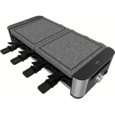 Cecotec 16000 Inox Allstone - Schwarz, Grau - Raclette Grill Cecotec 16000 Inox Allstone - Schwarz, Grau - Raclette Grill