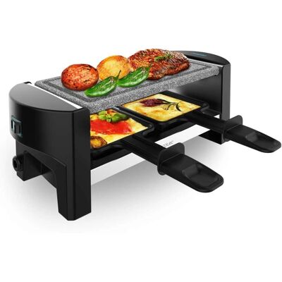 Cecotec Grill Raclette Elétrico para 2 - Cheese&Grill 3200 AllStone Cecotec Grill Raclette Elétrico para 2 - Cheese&Grill 3200 AllStone