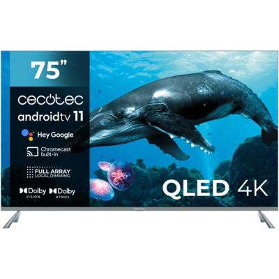 Smart TV 75" 4K Ultra HD Cecotec - Android TV 11 Smart TV 75" 4K Ultra HD Cecotec - Android TV 11