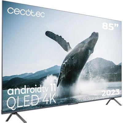 Cecotec TV QLED de 85" - 4K UHD, Android TV 11, Serie V3+ Cecotec TV QLED de 85" - 4K UHD, Android TV 11, Serie V3+