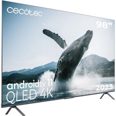 TV QLED 98" Cecotec - Android 11, 4K, Assistente Vocale TV QLED 98" Cecotec - Android 11, 4K, Assistente Vocale