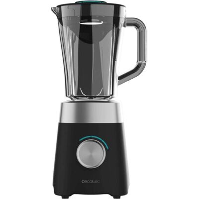 Cecotec Power Black Titanium 1300MAX B - Negro - Batidora de mesa Cecotec Power Black Titanium 1300MAX B - Negro - Batidora de mesa