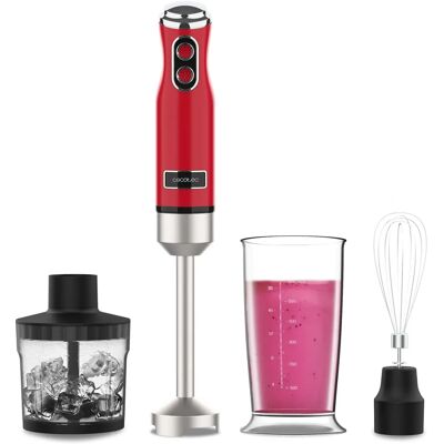 Cecotec Power RetroRed 1200MAX Handmixer - 1200W, 3 Geschwindigkeiten, Rot Cecotec Power RetroRed 1200MAX Handmixer - 1200W, 3 Geschwindigkeiten, Rot