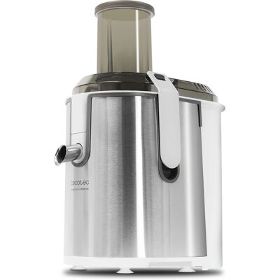 Cecotec StrongTitanium 19000 XXL - Plata - Centrífuga de jugos Cecotec StrongTitanium 19000 XXL - Plata - Centrífuga de jugos