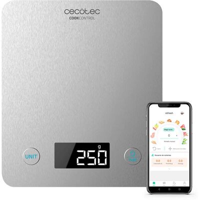 Cecotec CookControl 10000 - Acciaio Inox - Bilancia da Cucina Cecotec CookControl 10000 - Acciaio Inox - Bilancia da Cucina