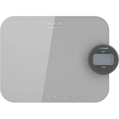 Cecotec Cook Control 10300 EcoPower - Gris - Balance de cuisine - Publicité Cecotec Cook Control 10300 EcoPower - Gris - Balance de cuisine - Publicité