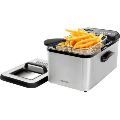 Cecotec Cleanfry Luxury 3000 - Aço Cecotec Cleanfry Luxury 3000 - Aço