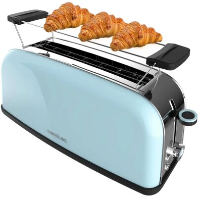 Cecotec Toastin' Time 850 - Bleu - Grille-pain Cecotec Toastin' Time 850 - Bleu - Grille-pain