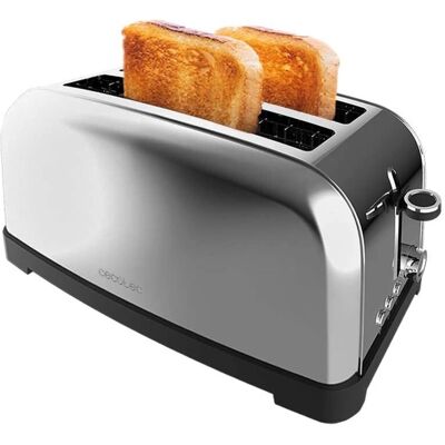 Cecotec Toastin' Time 1500 Inox Lite - Grille-pain Cecotec Toastin' Time 1500 Inox Lite - Grille-pain