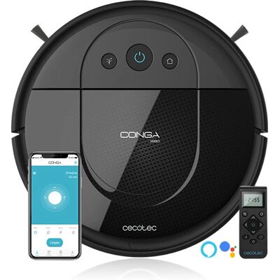 Cecotec Conga 1690 Pro - Black - Robot Vacuum Cleaner Cecotec Conga 1690 Pro - Black - Robot Vacuum Cleaner