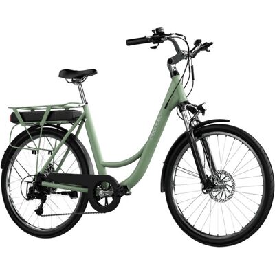 Bicicletta elettrica Cecotec 07178 - Verde, 28 pollici, 80 km autonomia Bicicletta elettrica Cecotec 07178 - Verde, 28 pollici, 80 km autonomia