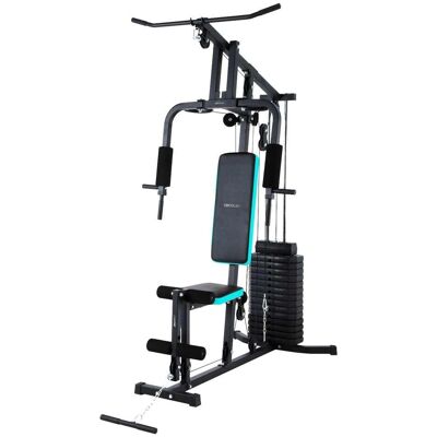 Cecotec Stazione multiginnastica nera - Stazione di allenamento multifunzione Cecotec Stazione multiginnastica nera - Stazione di allenamento multifunzione