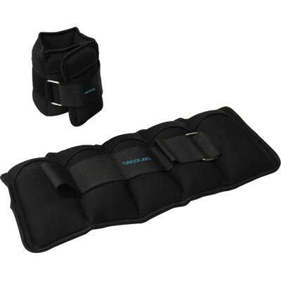Cecotec Adjustable Ankle and Wrist Weights - Black Cecotec Adjustable Ankle and Wrist Weights - Black