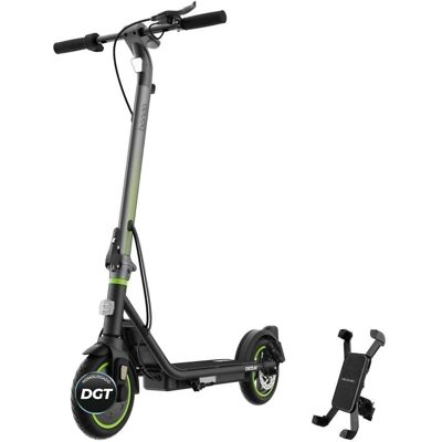 Trottinette électrique Cecotec D30 Mobile - 650W, 30 km, Noir et Vert - Publicité Trottinette électrique Cecotec D30 Mobile - 650W, 30 km, Noir et Vert - Publicité