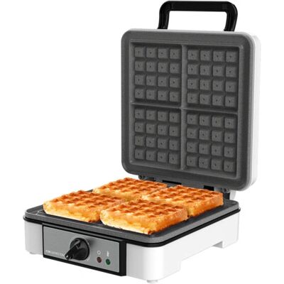Cecotec Fun Gofrestone 4Inox - Aço inoxidável, Branco - Fermentadora de waffles Cecotec Fun Gofrestone 4Inox - Aço inoxidável, Branco - Fermentadora de waffles