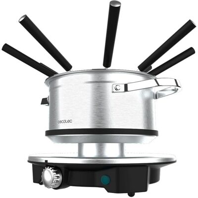 Cecotec Fun Gourmetfondue Advance - Acciaio Inox - Set Fondue Elettrico Cecotec Fun Gourmetfondue Advance - Acciaio Inox - Set Fondue Elettrico
