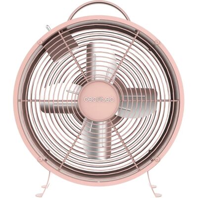 CECOTEC RetroDesk Pink Bureaubladventilator 25W - Ventilator de Sobremesa CECOTEC RetroDesk Pink Bureaubladventilator 25W - Ventilator de Sobremesa
