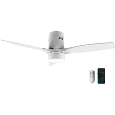 Cecotec EnergySilence Aero 5600 - Branco Aqua - Ventilador de teto Cecotec EnergySilence Aero 5600 - Branco Aqua - Ventilador de teto