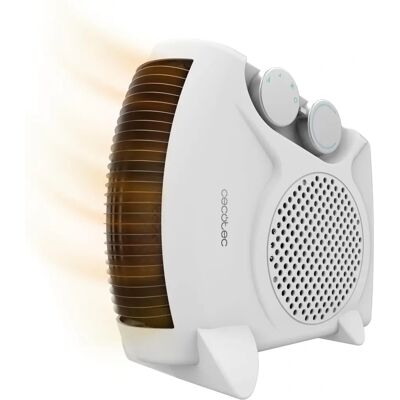 Cecotec Fehér 2000W Kettős Fűtő - 3 Mód, Termosztát, Csendes Cecotec Fehér 2000W Kettős Fűtő - 3 Mód, Termosztát, Csendes