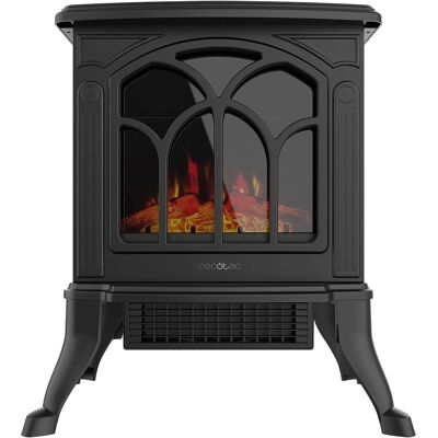 Cecotec ReadyWarm 1500 Flames - Cheminée électrique - Publicité Cecotec ReadyWarm 1500 Flames - Cheminée électrique - Publicité