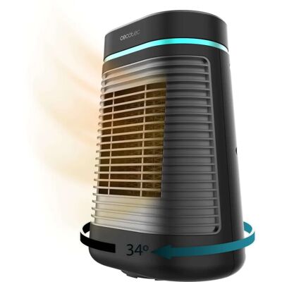 Cecotec Schwarzer Keramik-Heizer - 1500W Oszillierend Digitalsteuerung Cecotec Schwarzer Keramik-Heizer - 1500W Oszillierend Digitalsteuerung