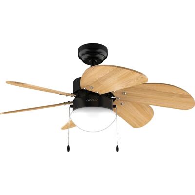 Cecotec EnergySilence Aero 360 - Noir & Bois Marron - Ventilateur de plafond Cecotec EnergySilence Aero 360 - Noir & Bois Marron - Ventilateur de plafond