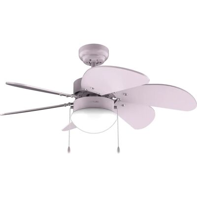 Ventilateur de plafond violet - 92cm, 50W, 3 vitesses, Lumière - Publicité Ventilateur de plafond violet - 92cm, 50W, 3 vitesses, Lumière - Publicité