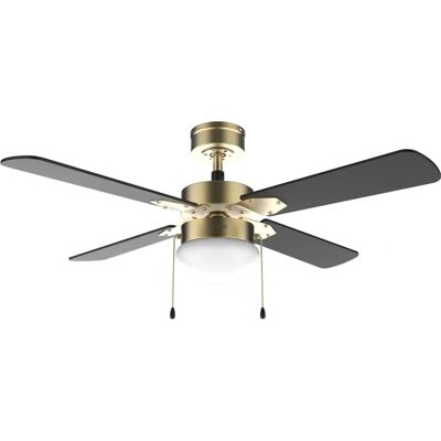 CECOTEC EnergySilence Aero 450 Zwart/Goud - Plafondventilator CECOTEC EnergySilence Aero 450 Zwart/Goud - Plafondventilator