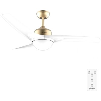 Cecotec EnergySilence Aero 560 GoldWhite - Ventilador de techo con luz Cecotec EnergySilence Aero 560 GoldWhite - Ventilador de techo con luz