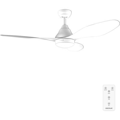 Ventilateur de plafond Cecotec EnergySilence Aero 5200 blanc avec LED et télécommande - Publicité Ventilateur de plafond Cecotec EnergySilence Aero 5200 blanc avec LED et télécommande - Publicité