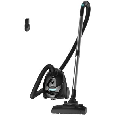 Aspirateur avec sac Cecotec POWER BAG 2000 Noir 800 W Aspirateur avec sac Cecotec POWER BAG 2000 Noir 800 W