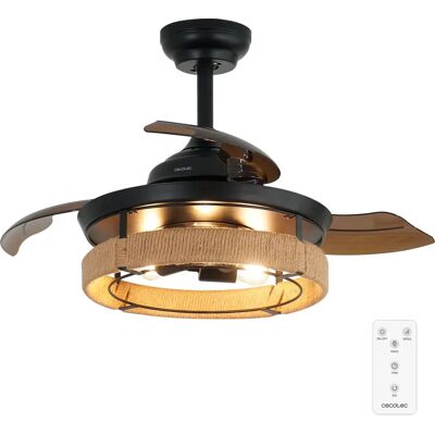 Ventilador de Techo Cecotec con Luz EnergySilence Aero 3600 - Diseño Natural - 36 pulgadas Ventilador de Techo Cecotec con Luz EnergySilence Aero 3600 - Diseño Natural - 36 pulgadas