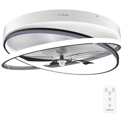 CECOTEC EnergySilence LampAero 600 FlowLight - Blanco - Ventilador de Techo 24" CECOTEC EnergySilence LampAero 600 FlowLight - Blanco - Ventilador de Techo 24"
