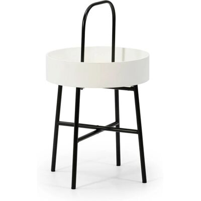 VS VENTA-STOCK Elia Table Basse Ronde Blanche - Table de salon - Publicité VS VENTA-STOCK Elia Table Basse Ronde Blanche - Table de salon - Publicité