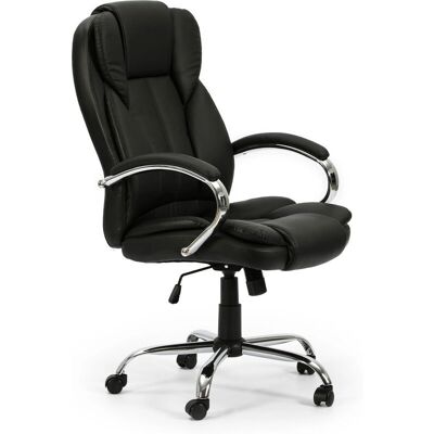 Somos Venta Online SL Chaise de Bureau Noire Réglable en Hauteur - Chaise de Bureau - Publicité Somos Venta Online SL Chaise de Bureau Noire Réglable en Hauteur - Chaise de Bureau - Publicité
