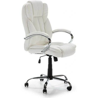 VS VENTA-STOCK Silla de Oficina Nixon - Ajustable, Reclinable, Cuero Sintético VS VENTA-STOCK Silla de Oficina Nixon - Ajustable, Reclinable, Cuero Sintético